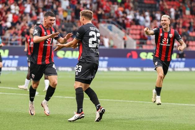3. Liga; FC Ingolstadt 04 - SV Waldhof Mannheim; Tor Jubel Treffer 1:0 Felix Keidel (43, FCI) Moritz Seiffert (23, FCI) Dennis Borkowski (7, FCI) 3. Liga - FC Ingolstadt 04 Saison 2024 2025 SV Waldhof Mannheim