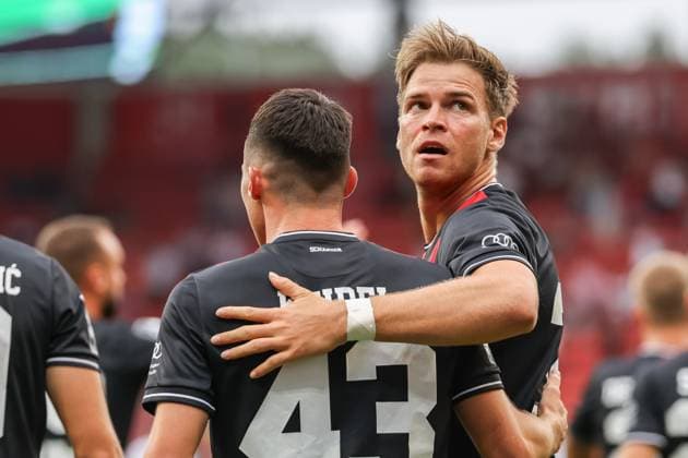 3. Liga; FC Ingolstadt 04 - SV Waldhof Mannheim; Tor Jubel Treffer 1:0 Felix Keidel (43, FCI) Simon Lorenz (32, FCI) 3. Liga - FC Ingolstadt 04 Saison 2024 2025 SV Waldhof Mannheim