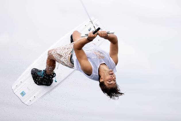 Bilder des Jahres 2024, Sport 08 August Sport Themen der Woche KW33 Sport Bilder des Tages EAT PLAY LOVE 2024 - IWWF European Pro Tour; Köln, 18.08.2024 Mykolai Leshenko-Petrov; EAT PLAY LOVE 2024 - IWWF European Pro Tour am 18.08.2024 in der Fühlinger See - Regattabahn Köln in Köln (Deutschland). Copyright: xBEAUTIFULxSPORTS AndreasxDickx