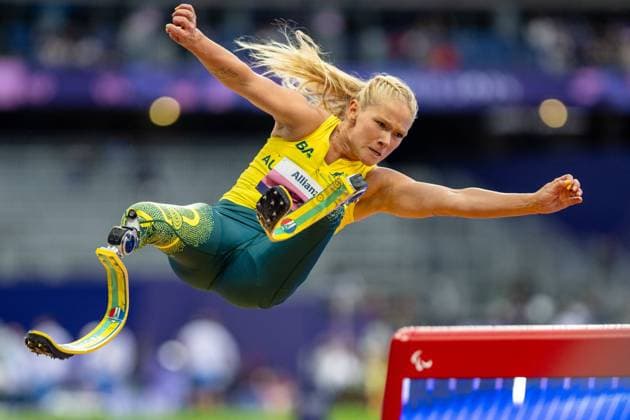Bilder des Jahres 2024, Sport 09 September Sport Themen der Woche KW36 Paralympics (Para Leichtathletik); Paris, 05.09.2024 Vanessa Low of Australia an den Paralympic Games (Para Leichtathletik) im Stade de France in Paris, am Donnerstag, 5. September 2024. Copyright: xBEAUTIFULxSPORTS TobiasxLacknerx