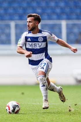 Fussball, FVN Niederrheinpokal Saison 2024 2025 2. Runde MSV Duisburg - Sportfreunde Hamborn 07 07.09.2024, schauinsland-reisen-arena Can Coskun (MSV Duisburg, 27) Duisburg schauinsland-reisen-arena Nordrhein-Westfahlen Deutschland