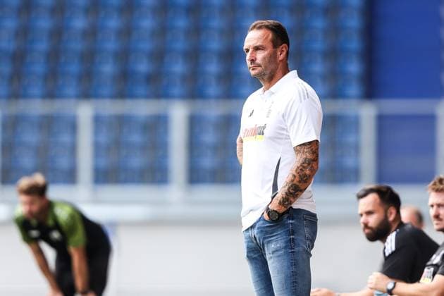 Fussball, FVN Niederrheinpokal Saison 2024 2025 2. Runde MSV Duisburg - Sportfreunde Hamborn 07 07.09.2024, schauinsland-reisen-arena Dietmar Hirsch (Cheftrainer, MSV Duisburg) Duisburg schauinsland-reisen-arena Nordrhein-Westfahlen Deutschland