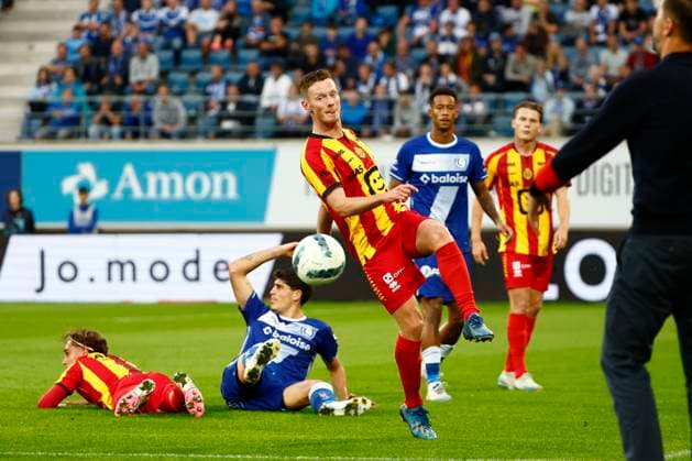 KAA Gent v KV Mechelen - Jupiler Pro League GENT, BELGIUM - SEPTEMBER 15 : Schoofs Rob midfielder of KV Mechelen during the Jupiler Pro League match between KAA Gent and KV Mechelen on September 15, 2024 in Gent, Belgium, 15 09 2024 Gent Belgium  Copyright: xJanxDexMeuleneirx