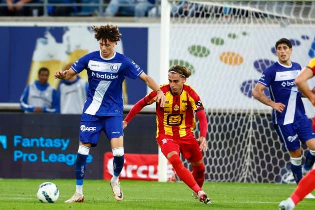 KAA Gent v KV Mechelen - Jupiler Pro League GENT, BELGIUM - SEPTEMBER 15 : Surdez Franck forward of KAA Gent during the Jupiler Pro League match between KAA Gent and KV Mechelen on September 15, 2024 in Gent, Belgium, 15 09 2024 Gent Belgium  Copyright: xJanxDexMeuleneirx