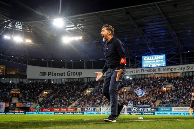 KAA Gent v KV Mechelen - Jupiler Pro League GENT, BELGIUM - SEPTEMBER 15 : Hasi Besnik head coach of KV Mechelen during the Jupiler Pro League match between KAA Gent and KV Mechelen on September 15, 2024 in Gent, Belgium, 15 09 2024 Gent Belgium  Copyright: xJanxDexMeuleneirx