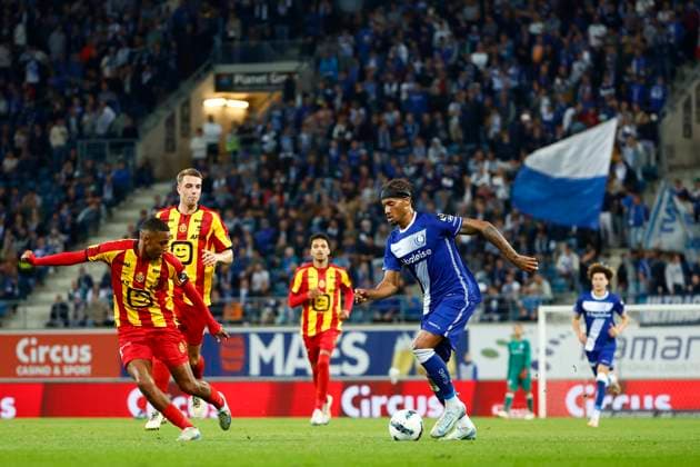 KAA Gent v KV Mechelen - Jupiler Pro League GENT, BELGIUM - SEPTEMBER 15 : Brown Archie defender of KAA Gent during the Jupiler Pro League match between KAA Gent and KV Mechelen on September 15, 2024 in Gent, Belgium, 15 09 2024 Gent Belgium  Copyright: xJanxDexMeuleneirx