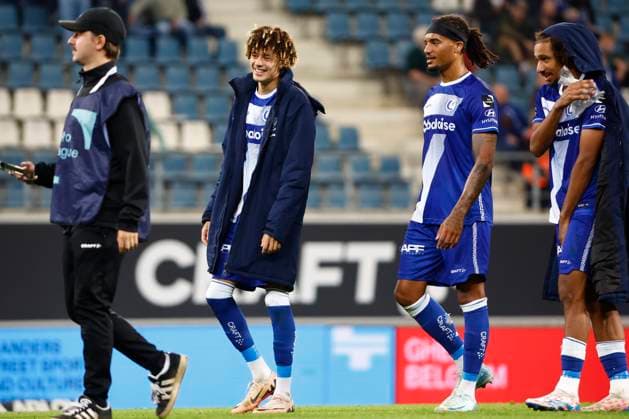 KAA Gent v KV Mechelen - Jupiler Pro League GENT, BELGIUM - SEPTEMBER 15 : Surdez Franck forward of KAA Gent during the Jupiler Pro League match between KAA Gent and KV Mechelen on September 15, 2024 in Gent, Belgium, 15 09 2024 Gent Belgium  Copyright: xJanxDexMeuleneirx