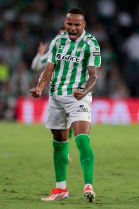 Real Betis Balompie v Getafe CF - La Liga EA Sports Natan Bernardo de Souza of Real Betis plays during the La Liga EA Sports match between Real Betis and Getafe CF at Benito Villamarin in Seville, Spain, on September 18, 2024. Seville Spain  Copyright: xDAXxImagesx originalFilename:daximages-realbeti240918_np0Tj