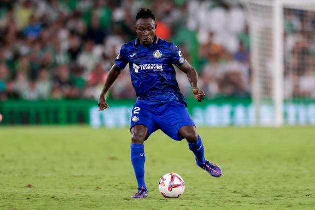 Real Betis Balompie v Getafe CF - La Liga EA Sports Djane of Getafe CF during the La Liga EA Sports match between Real Betis and Getafe CF at Benito Villamarin in Seville, Spain, on September 18, 2024. Seville Spain  Copyright: xDAXxImagesx originalFilename:daximages-realbeti240918_npm46