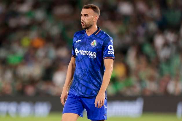 Real Betis Balompie v Getafe CF - La Liga EA Sports Borja Mayoral of Getafe CF during the La Liga EA Sports match between Real Betis and Getafe CF at Benito Villamarin in Seville, Spain, on September 18, 2024. Seville Spain  Copyright: xDAXxImagesx originalFilename:daximages-realbeti240918_npniM