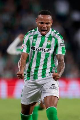 Real Betis Balompie v Getafe CF - La Liga EA Sports Natan Bernardo de Souza of Real Betis plays during the La Liga EA Sports match between Real Betis and Getafe CF at Benito Villamarin in Seville, Spain, on September 18, 2024. Seville Spain  Copyright: xDAXxImagesx originalFilename:daximages-realbeti240918_npQQx