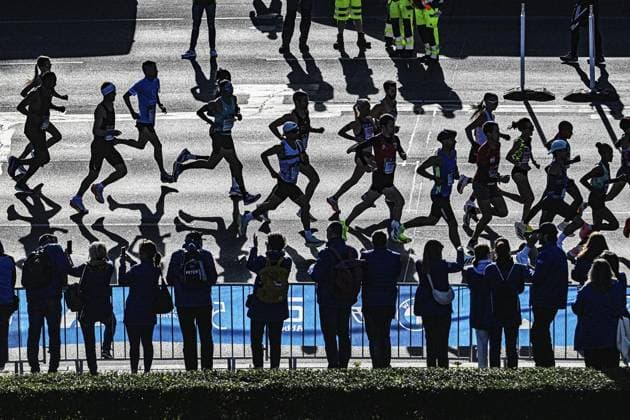 50. Berlin Marathon ** NUR FÜR REDAKTIONELLE ZWECKE ** EDITORIAL USE ONLY **<p>50. Berlin Marathon, Läufer und Fans auf der Strecke, fotografiert am 29.09.2024 in Berlin. Deutschland Berlin Berlin Copyright: MaurizioxGambarini