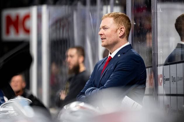 13.10.2024 - Eishockey - Saison 2024 2025 - Penny DEL - Nürnberg Ice Tigers Icetigers - Straubing Tigers - ThHa - xthxhax - Mitch O Keefe (Trainer, Headcoach, Nürnberg Ice Tigers, NIT )