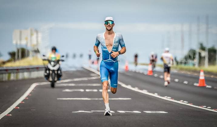 Bilder des Jahres 2024, Sport 10 Oktober Sport Themen der Woche KW43 RECORD DATE NOT STATED Ironman Hawaii 2024 - Patrick Lange 26.10.24: Ironman Weltmeister Patrick Lange Kailua Kona Hawaii USA
