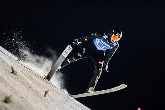 World Cup Jumping Lillehammer Lillehammer 20241122 Alex Insam from Italy during the mixed team competition during the world cup jumps in the large Lysgardsbakken in Lillehammer Photo Geir Olsen NTB Lillehammer Norway EDITORIAL USE ONLY RESTRICTED USE FOR BETTING COMPANIES  Copyright: xGeirxOlsenx xNTBx