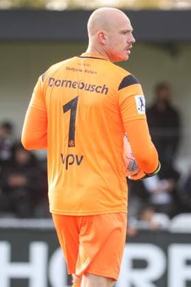 24.11.2024, xusrbx, Fussball Regionalliga Suedwest, Eintracht Frankfurt U21, U 21 - Stuttgarter Kickers emspor, Felix Dornebusch (Stuttgarter Kickers, 1), (DFL DFB REGULATIONS PROHIBIT ANY USE OF PHOTOGRAPHS as IMAGE SEQUENCES and or QUASI-VIDEO) Dreieich