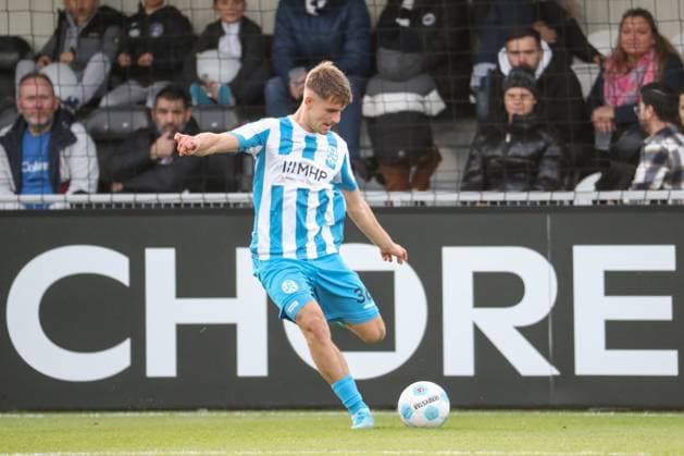 24.11.2024, xusrbx, Fussball Regionalliga Suedwest, Eintracht Frankfurt U21, U 21 - Stuttgarter Kickers emspor, v.l.Mario Borac (Stuttgarter Kickers, 36), Einzelbild, Freisteller, (DFL DFB REGULATIONS PROHIBIT ANY USE OF PHOTOGRAPHS as IMAGE SEQUENCES and or QUASI-VIDEO) Dreieich