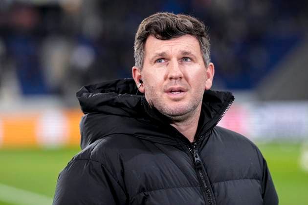 Andreas Schicker (Geschäftsführer Hoffenheim), Einzelbild, Einzelfoto, Aktion, Action, 12.12.2024, Sinsheim (Deutschland), Fussball, UEFA Europa League, Gruppenphase, TSG 1899 Hoffenheim - FCSB Bukarest, REGULATIONS PROHIBIT ANY USE OF PHOTOGRAPHS AS IMAGE SEQUENCES AND OR QUASI-VIDEO.