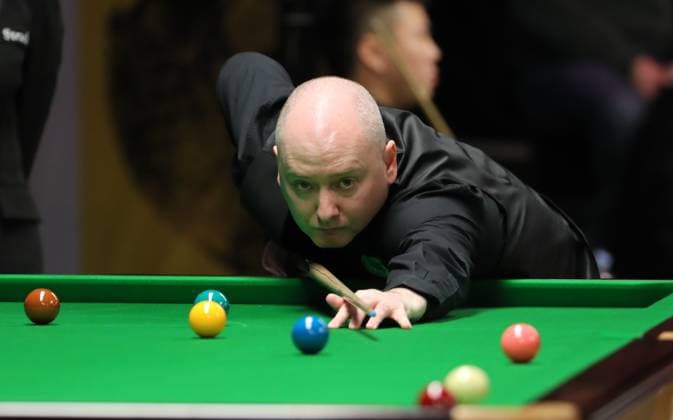 Graeme Dott (SCO) Snooker Billard Berlin German Masters im Tempodrom 27.01.2025