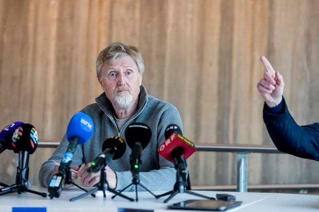 Press meeting about the jumping scandal Oslo 20250312 Jump manager Jan Erik Aalbu briefs the press after the jumping scandal, during a press meeting in Holmenkollen Photo Heiko Junge NTB Oslo Norway EDITORIAL USE ONLY RESTRICTED USE FOR BETTING COMPANIES  Copyright: xHeikoxJungex xNTBx