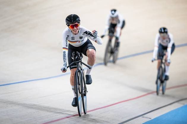 Bilder des Jahres 2025, Sport 03 März Sport Themen der Woche KW11 Sport Bilder des Tages Germany: UCI Track cycling, Rad, Radsport, Bahnrad, Bahn Nations Cup Konya 2025 BRAUßE Franziskaa ( GER ) Germany Querformat - quer - horizontal - Landscape - Event Veranstaltung: UCI Track Cycling Nations Cup 2025 - Category Kategorie: Cycling - Track Cycling Nations Cup - Elite Women - Location Ort: Asia - Turkey - Konya - Velodrom Konya - Discipline: Team Pursuit - Distance: 4000 m - Date Datum: 14.03.2025 Friday Day 1 -