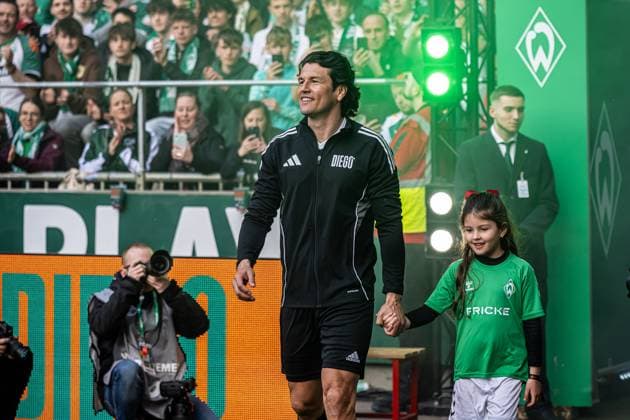 GER, OBRIGADO MÃGICO: EIN LETZTER MAGISCHER DIEGO - AUFTRITT 22.03.2025, Weserstadion, Bremen, GER, OBRIGADO MÃGICO: EIN LETZTER MAGISCHER DIEGO - AUFTRITT im Bild Nelson Valdez Diego-All-Stars