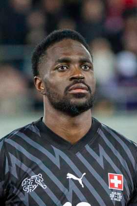 25 03 2025, St. Gallen, Kybunpark, Switzerland - Luxembourg, Portrait (headshot close up) of Goalie Yvon Mvogo (SUI) St. Gallen Kybunpark St. Gallen Switzerland Copyright: xJustPictures.ch PascalxKesselmarkx jp-en-PaKe-_X1_0102