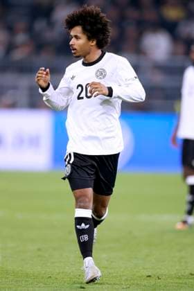 ADEYEMI Karim Team Deutschland UEFA Nations League 2025 Viertelfinale Rueckspiel Deutschland - Italien 3 : 3 am 23.03. 2025 in Dortmund DFL REGULATIONS PROHIBIT ANY USE OF PHOTOGRAPHS as IMAGE SEQUENCES and or QUASI-VIDEO Copyright: xLacixPerenyix