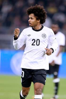 ADEYEMI Karim Team Deutschland UEFA Nations League 2025 Viertelfinale Rueckspiel Deutschland - Italien 3 : 3 am 23.03. 2025 in Dortmund DFL REGULATIONS PROHIBIT ANY USE OF PHOTOGRAPHS as IMAGE SEQUENCES and or QUASI-VIDEO Copyright: xLacixPerenyix