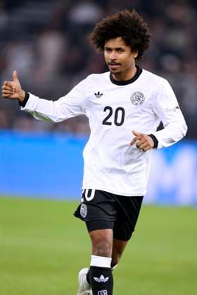 ADEYEMI Karim Team Deutschland UEFA Nations League 2025 Viertelfinale Rueckspiel Deutschland - Italien 3 : 3 am 23.03. 2025 in Dortmund DFL REGULATIONS PROHIBIT ANY USE OF PHOTOGRAPHS as IMAGE SEQUENCES and or QUASI-VIDEO Copyright: xLacixPerenyix
