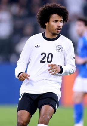 ADEYEMI Karim Team Deutschland UEFA Nations League 2025 Viertelfinale Rueckspiel Deutschland - Italien 3 : 3 am 23.03. 2025 in Dortmund DFL REGULATIONS PROHIBIT ANY USE OF PHOTOGRAPHS as IMAGE SEQUENCES and or QUASI-VIDEO Copyright: xLacixPerenyix