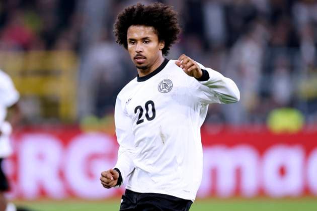 ADEYEMI Karim Team Deutschland UEFA Nations League 2025 Viertelfinale Rueckspiel Deutschland - Italien 3 : 3 am 23.03. 2025 in Dortmund DFL REGULATIONS PROHIBIT ANY USE OF PHOTOGRAPHS as IMAGE SEQUENCES and or QUASI-VIDEO Copyright: xLacixPerenyix