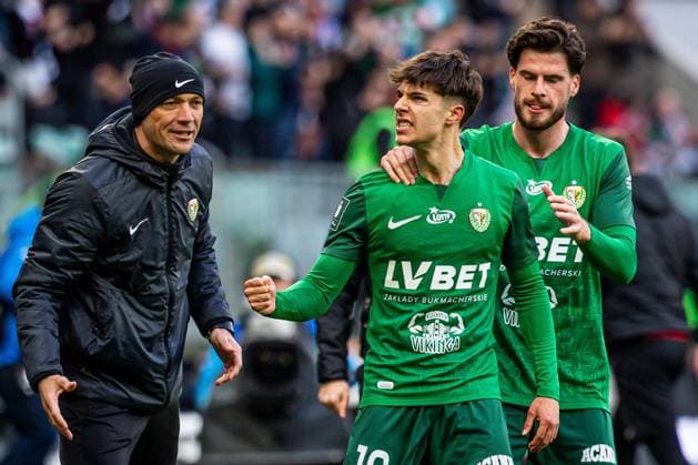 05.04.2025 WROCLAW, TARCZYNSKI ARENA, PILKA NOZNA (FOOTBALL), PKO BANK POLSKI EKSTRAKLASA ( PKO EKSTRAKLASA POLISH LEAGUE ), SEZON 2024 2025 MECZ WKS SLASK WROCLAW - MOTOR LUBLIN NZ ARNAU ORTIZ BRAMKA RADOSC GOL GOAL FOTO LUKASZ SKWIOT CYFRASPORT NEWSPIX.PL --- Newspix.pl POLAND OUT!  20250405CSLS014