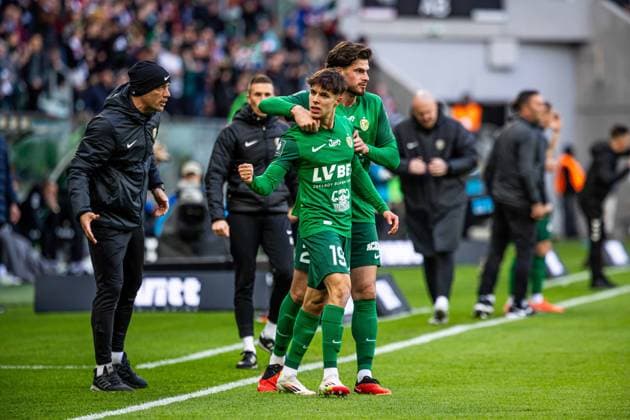 05.04.2025 WROCLAW, TARCZYNSKI ARENA, PILKA NOZNA (FOOTBALL), PKO BANK POLSKI EKSTRAKLASA ( PKO EKSTRAKLASA POLISH LEAGUE ), SEZON 2024 2025 MECZ WKS SLASK WROCLAW - MOTOR LUBLIN NZ ARNAU ORTIZ BRAMKA RADOSC GOL GOAL FOTO LUKASZ SKWIOT CYFRASPORT NEWSPIX.PL --- Newspix.pl POLAND OUT!  20250405CSLS015