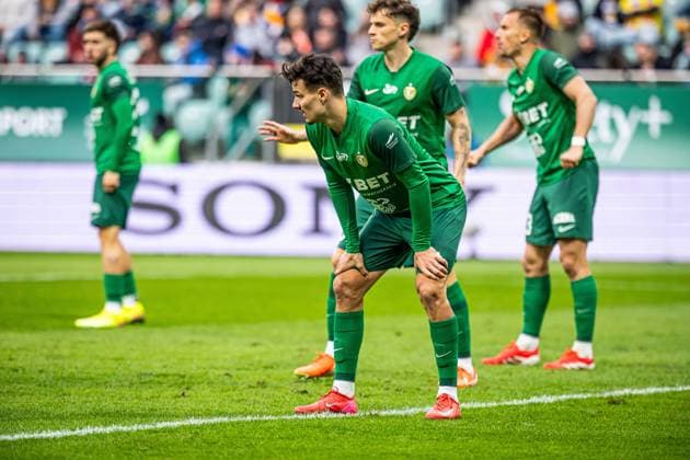 05.04.2025 WROCLAW, TARCZYNSKI ARENA, PILKA NOZNA (FOOTBALL), PKO BANK POLSKI EKSTRAKLASA ( PKO EKSTRAKLASA POLISH LEAGUE ), SEZON 2024 2025 MECZ WKS SLASK WROCLAW - MOTOR LUBLIN NZ ASSAD AL HAMLAWI FOTO LUKASZ SKWIOT CYFRASPORT NEWSPIX.PL --- Newspix.pl POLAND OUT!  20250405CSLS036