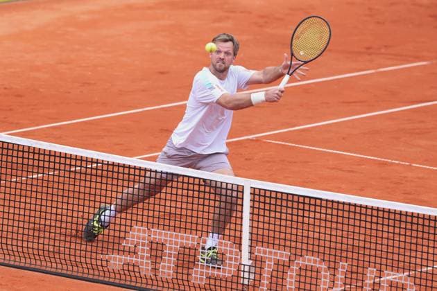 Kevin Krawietz, Tim Puetz (Kappe), Herren Doppel, Men s Doubles Tennis - BMW Open 2025 - ATP, Tennis Herren 500 - MTTC Iphitos - Munich - - Germany - 16 April 2025. Copyright: xJuergenxHasenkopfx