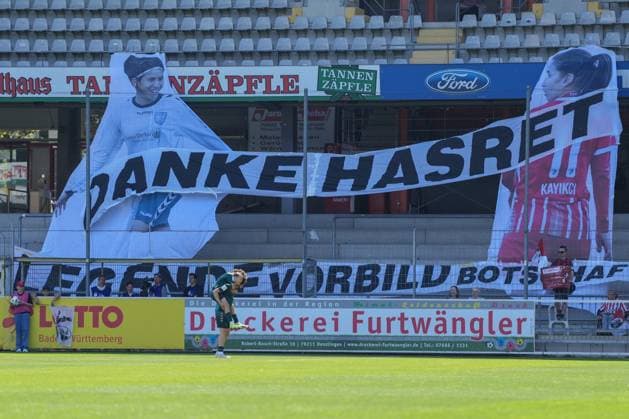 Torjubel, Emotionen, Jubel, Torerfolg, Abschluss, Treffer der Bremerinnen , Deutschland, Fussball, GooglePixel Frauen-Bundesliga, 22.Spieltag, 2024 2025, SC Freiburg vs. SV Werder Bremen, 11.05.2025, Dreisamstadion, Freiburg, Deutschland DFB REGULATIONS PROHIBIT ANY USE OF PHOTOGRAPHS AS IMAGE SEQUENCES AND OR QUASI-VIDEO. Freiburg Dreisamstadion Baden-Wuerttemberg Deutschland Copyright: xArnexAmbergx
