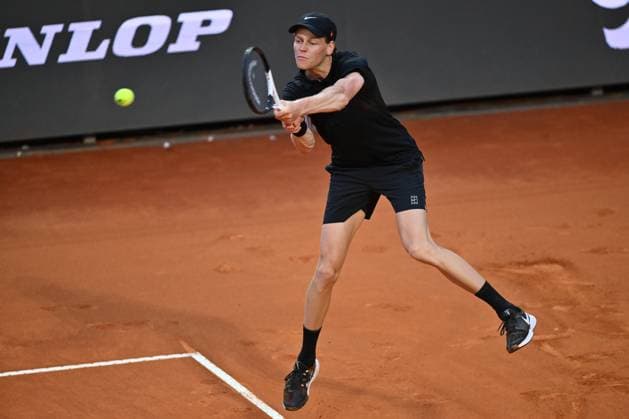 Internazionali BNL D Italia 2025 - Day Eleven Jannik Sinner (ITA) competes against Casper Ruud (NOR) during the Internazionali BNL d Italia Day Eleven at Foro Italico in Rome, Italy, on May 15, 2025. Rome Italy Italy  Copyright: xDomenicoxCippitellix originalFilename:cippitelli-itainter250515_npShs