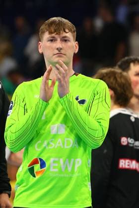 Frederik Hoeler (Potsdam) Rhein-Neckar Loewen vs 1. VfL Potsdam, Handball, 1. Bundesliga, 15.05.2025 Rhein-Neckar Loewen vs 1. VfL Potsdam, Handball, 1. Bundesliga, 15.05.2025 Mannheim Copyright: xEibner-Pressefotox EP_RWS