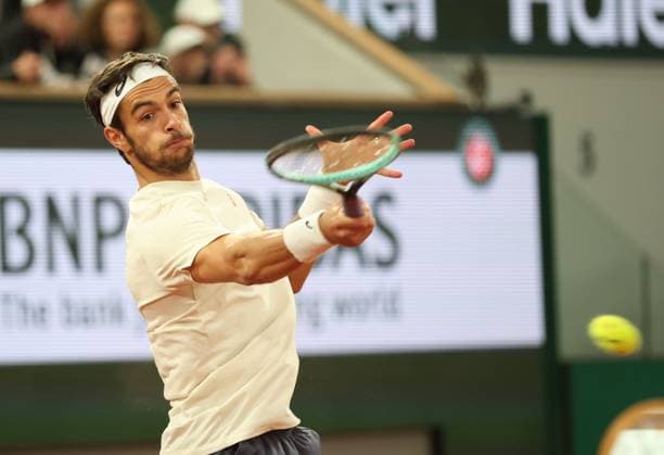 ROLAND GARROS 2025 Thierry Larret MAXPPP - PARIS (75) 24 05 2025 Thierry Larret Maxppp. Tennis. Roland Garros 2025. Internationaux de France de tennis. Stade Roland Garros, Paris (75). Le 24 mai 2025. Entrainement Lorenzo MUSETTI vs Lorenzo SONEGO Tennis. Roland Garros 2025. French Open tennis tournament. Roland Garros Stadium, Paris (75) PARIS (75) STADE ROLAND GARROS PARIS ILE DE FRANCE FRANCE  Copyright: xMAXPPPxThierryxLarretx TLR202505242099 TLR202505242099