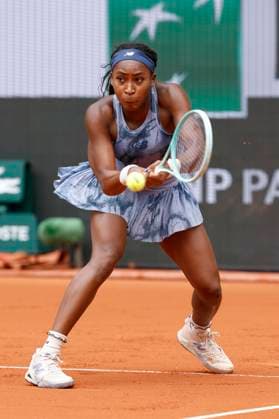 May 27, 2025, Paris, Paris, France: Coco Gauff (USA) in action during the tennis Grand Slam of Roland Garros 2025,match betweenOlivia Gadecki (AUS) and Coco Gauff (USA) at Roland Garros Stadium - on May 27 2025.Paris - France Paris France - ZUMAb253 20250527_zsp_b253_108 Copyright: xLoicxBaratouxx