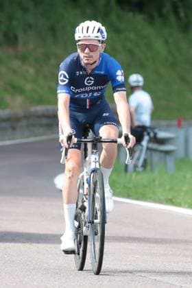 Giro d Italia 2025 UCI Cycling race - Stage 16 Pierre Teyssot MAXPPP ; 16th stage of the 108th Giro d Italia cycling race of 203kms from Piazzola sul Brenta to San Valentino on May 27, 2025. David Gaudu (FRA) Groupama-FDJ Pierre Teyssot Maxppp Mori Trentino Italy  Copyright: xMAXPPPxPierrexTeyssotx TPX29469 TPX29469
