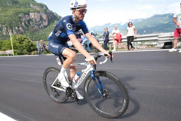 Giro d Italia 2025 UCI Cycling race - Stage 16 Pierre Teyssot MAXPPP ; 16th stage of the 108th Giro d Italia cycling race of 203kms from Piazzola sul Brenta to San Valentino on May 27, 2025. David Gaudu (FRA) Groupama-FDJ Pierre Teyssot Maxppp Mori Trentino Italy  Copyright: xMAXPPPxPierrexTeyssotx TPX29479 TPX29479