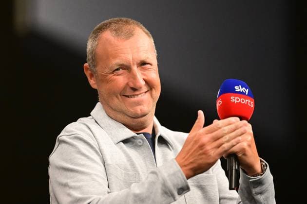 Darts BetMGM Premier League Sky sports darts presenter Wayne Mardle during the BetMGM Premier League darts at the O2 Arena, London, United Kingdom on 29 May 2025. London O2 Arena London United Kingdom Editorial use only , Copyright: xDennisxGoodwinx PSI-22159-0121