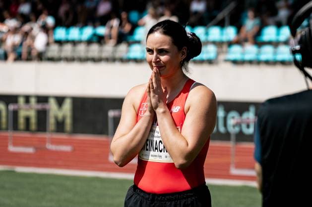 Marike Steinacker ( , TSV Bayer 04 Leverkusen, Diskuswurf Frauen), GER, Leichtathletik, Athletics, Goldenes Oval, Dresden, 01.06.2025, GER, Leichtathletik, Athletics, Goldenes Oval, Dresden, 01.06.2025, Dresden Copyright: xStefanxMayerx EP_SMR