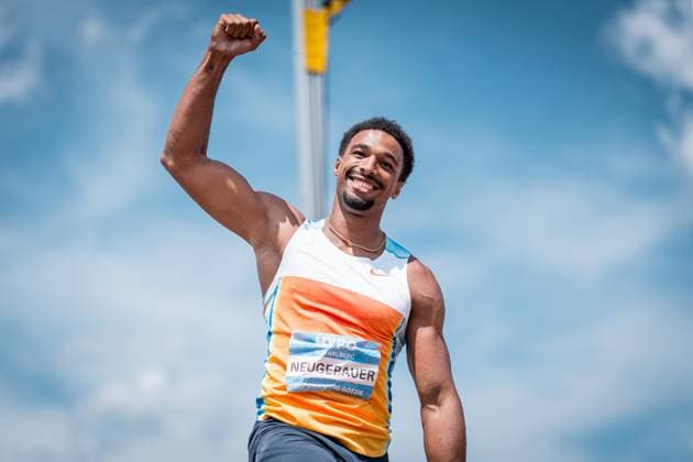 Bilder des Jahres 2025, Sport 06 Juni Bilder des Jahres 2025, Sport 06 Juni Sport Themen der Woche KW22 Sport Bilder des Tages Hypomeeting; Goetzis (AUT), 01.06.2025 Leo NEUGEBAUER (GER) competes in the pole vault of the mens decathlon at Hypomeeting in Goetzis (AUT), 01.06.2025 Copyright: xBEAUTIFULxSPORTS UlfxSchillerx