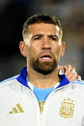 Nicolas Otamendi. Argentina vs Colombia. Eliminatorias Copa del Mundo 2026 Portrtait 12 6 2025 Copyright: xjuanbaezphxJUANxMANUELxBAEZx