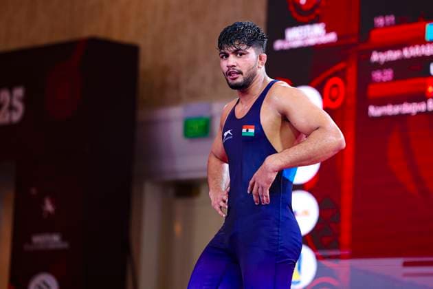 Wrestling U23 Asian Championships 79kg FS - Chandermohan Chandermohan (IND)