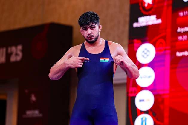 Wrestling U23 Asian Championships 79kg FS - Chandermohan Chandermohan (IND)