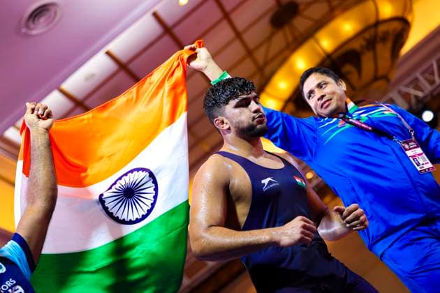 Wrestling U23 Asian Championships 79kg FS - Chandermohan Chandermohan (IND)